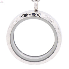 Silver 30mm floating lockets, stainless steel new jewelry lockets pendant